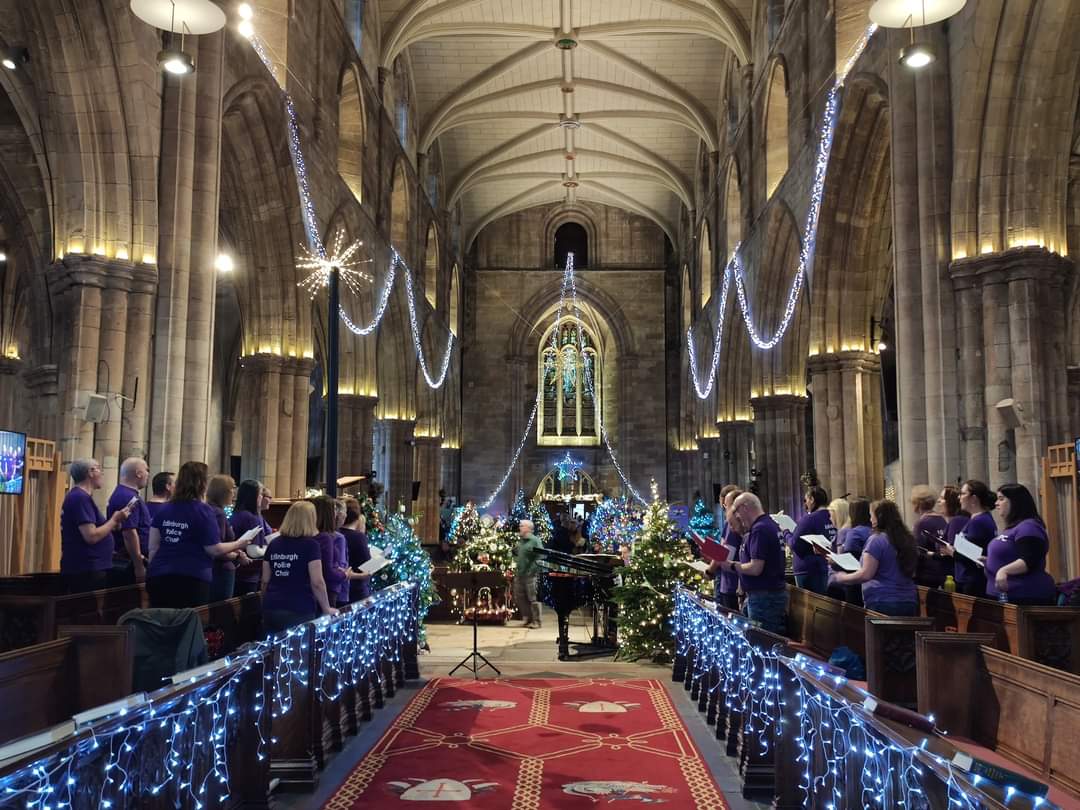 Reminiscing about a wonderful concert at St Michael's Linlithgow 